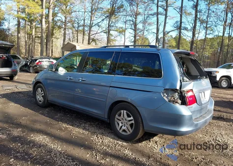 2006 Honda Odyssey Ex z USA, uszkodzony, nr VIN 5FNRL38486B094226